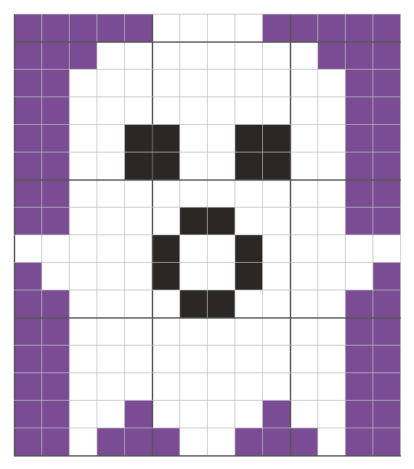Fantôme au crochet : grille gratuite